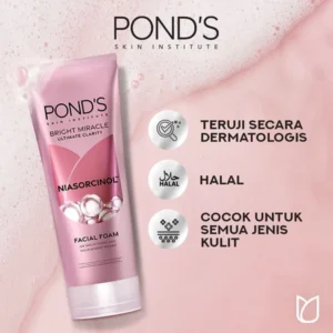 PONDS BRIGHT BEAUTY FACIAL FOAM 4X6X50G