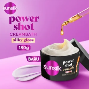 SUNSILK CRMBATH SILKY GLOSS JAR 6X180G