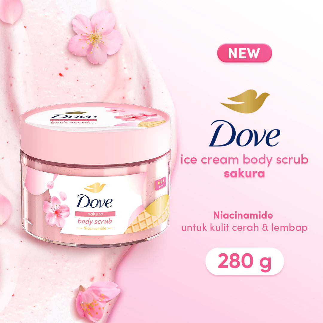 DOVE SAKURA BODY SCRB 6X280G