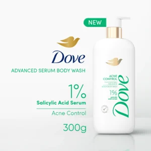 DOVE BODYWASH ACNE CONTROL IND 12X300ML